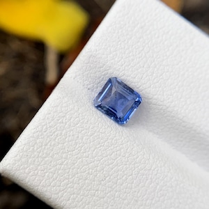 Exotic Ceylon Cornflower Blue Sapphire 0.95 Carats, Unheated Natural Blue Sapphire, Clean Blue Sapphire, Unheated,  Birthstone