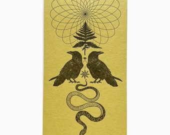 ravens and snake jotter