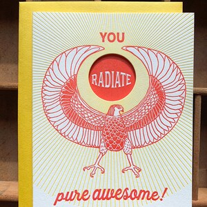 you radiate pure awesome card image 5