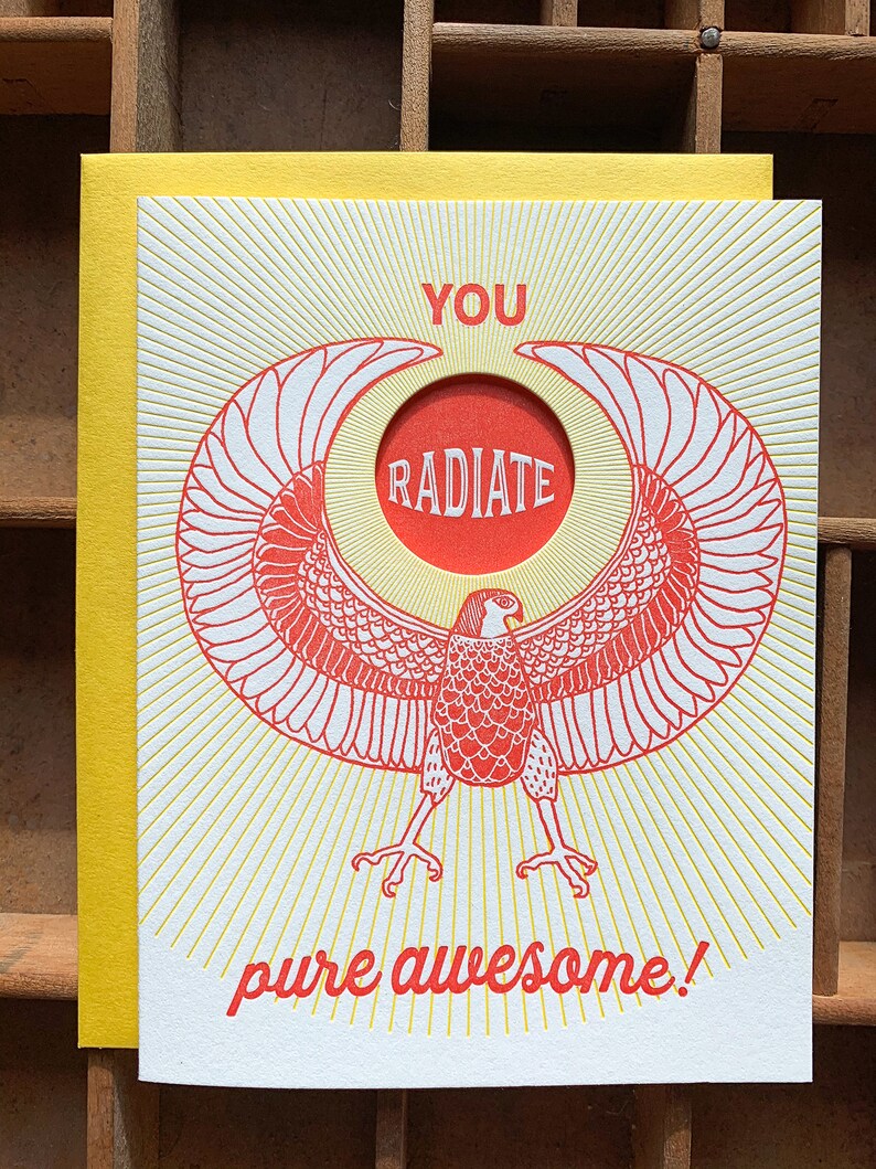 you radiate pure awesome card image 5