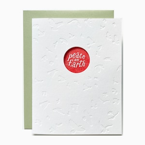 carte oiseaux paix sur terre