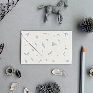 Mini carte pliable oiseaux