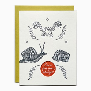 Carte escargot toujours là pour vous