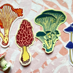 mushroom sticker set image 2