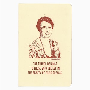 Eleanor Roosevelt letterpress journal