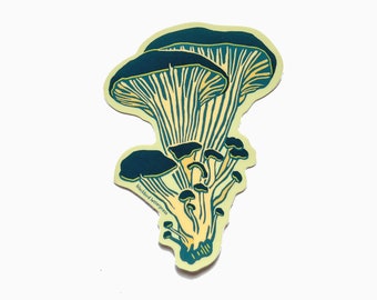 oyster mushroom sticker