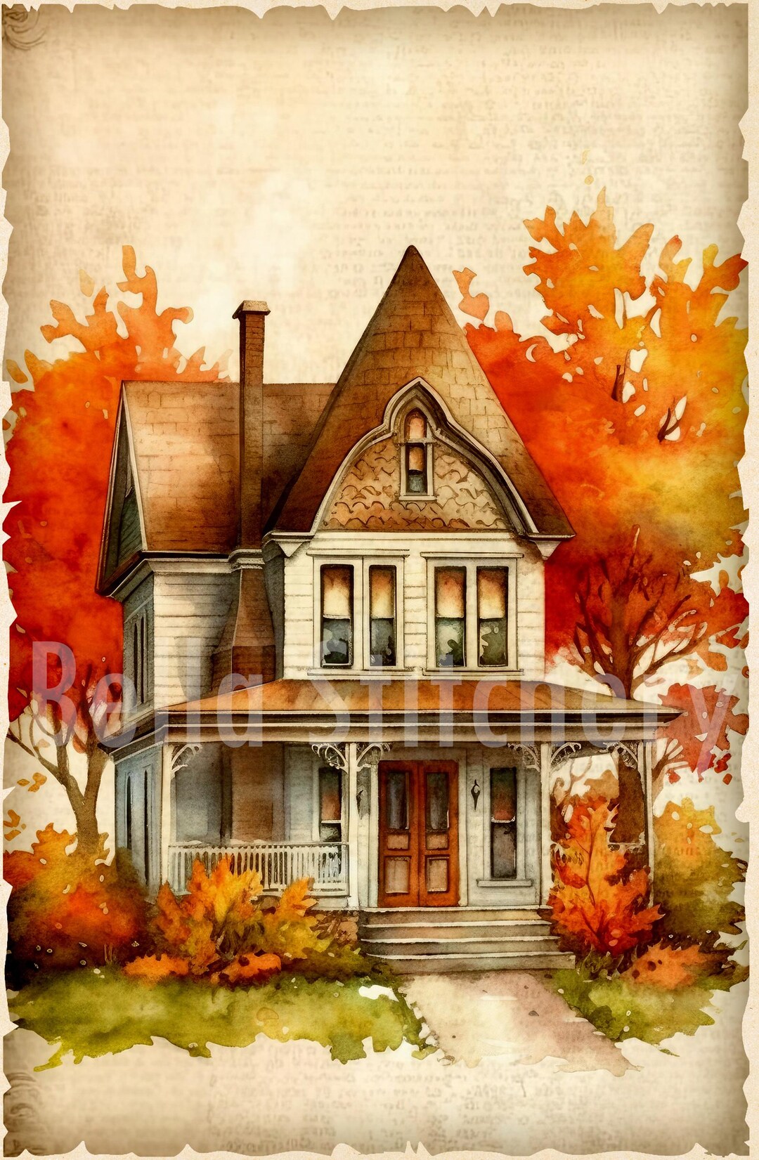 Handmade 7x10 Autumn Harvest Collage #7 Cotton Fabric Block Panel - Etsy