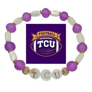Texas Christian Univ. Bracelet