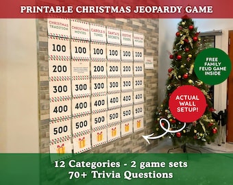 Weihnachts-Jesus-Spiel zum Ausdrucken, Weihnachtsfeierspiele für Erwachsene, Weihnachtstrinkspiele, Weihnachtsspiele für Firmen- und Familienfeiern, Bürospiele