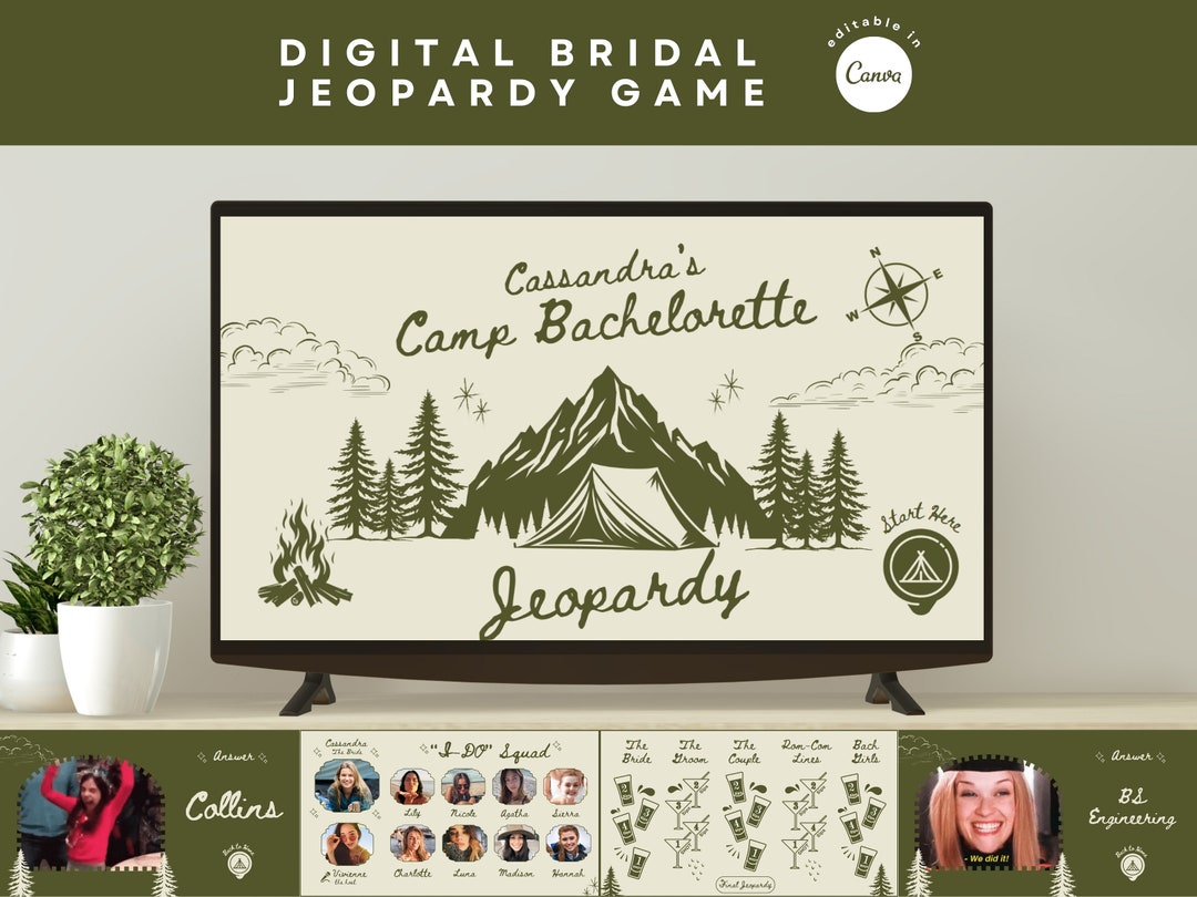 Camp Bachelorette Jeopardy Canva Bachelorette Camp Jeopardy Powerpoint