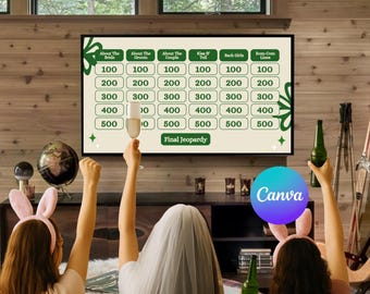 Camp Bachelorette Jeopardy Canva Bachelorette Camp Jeopardy Powerpoint Bachelorette Lake Bachelorette Game Template Camp Bachelorette Canva