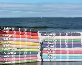 Personalized Turkish Beach Towel, Custom Gift Towel, Bachelorette Party Gift, Bachelorette Gift, Bachelorette Custom Beach, Handmade