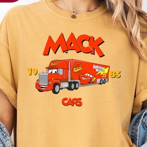 Comfort Colors® Mack Shirt, Cars Movie Shirt, Disneyland Shirt, Disney Trip Family Matching Shirts, Birthday Gift