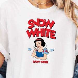 Comfort Colors® Snow White Shirt, Snow White and Seven Dwarves Shirt, Disneyland Shirt, Disney Trip Family Matching Shirts, Birthday Gift