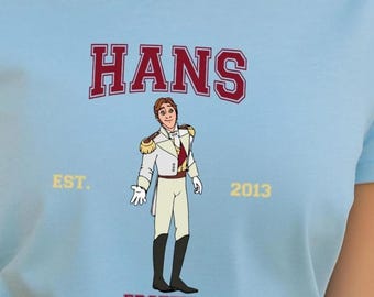Comfort Colors® Frozen Hans Shirt, Frozen Varsity Shirt, Disney Frozen Shirt, Disney Trip Frozen Shirt, Birthday Holidays Gifts