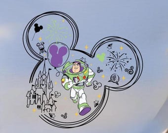 Toy Story Buzz Shirt, Disney Shirt, Epcot Shirt, Disney Fan Birthday Gifts, Toy Story Character Shirt, Perfect Gift For Her