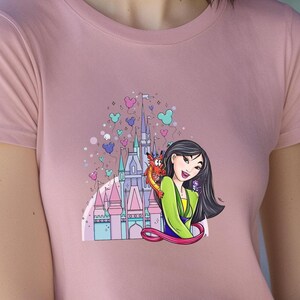 Comfort Colors® Princess Mulan Shirt, Mulan Gifts, Disneyland Shirt, Disneyworld Family Shirt, Birthday Gifts for Disney Fan