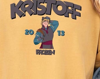 Comfort Colors® Kristoff Shirt, Frozen Movie Shirt, Disneyland Shirt, Disney Trip Family Matching Shirts, Birthday Gift, Frozen Matching