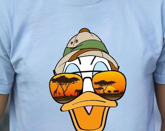Comfort Colors® Donald Duck Safari Shirt, Animal Kingdom Shirt, Epcot Shirt, Magic Kingdom Shirt, Disney Birthday Gifts, Disneyland Shirt