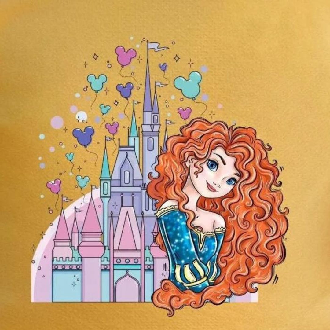 Comfort Colors® Princess Merida Shirt, Brave Merida Shirt, Disneyland ...