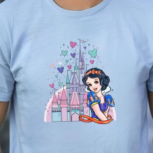 Comfort Colors® Princess Snow White Shirt, Seven Dwarfs Shirt, Disneyland Shirt, Disneyworld Family Shirt, Birthday Gifts for Disney Fan