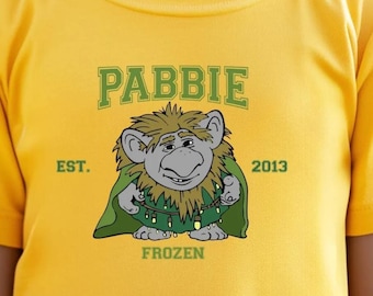 Comfort Colors® Frozen Pabbie Shirt, Frozen Varsity Shirt, Disney Frozen Shirt, Disney Trip Frozen Shirt, Birthday Holidays Gifts