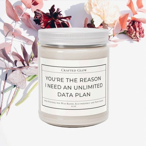 Funny Gifts for Best Friend, Cute Candle Gifts, Boyfriend Soy Candle Gift, Long Distance Relationship Friendship Gift, Friendship Candle