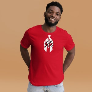 Spartan T-Shirt Unisex Gym Clothing Training Workout Exercise Warrior Graphic Print Kick Boxing Martial Arts MMA Men Tee Top Bodybuilding