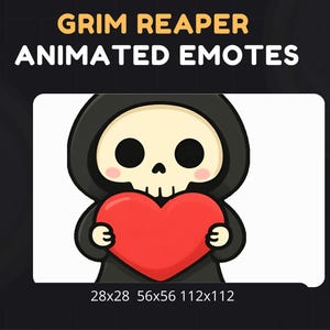 Animerad Liemannen-kramhjärt-emote för Twitch, Discord, YouTube