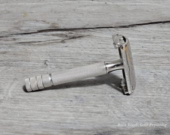 Gillette 40's Super Speed  -Replated Rhodium