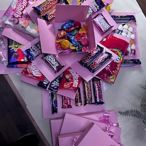 Exploding Chocolate Gift Box| Mother’s Day  |Easter | Chocolate Surprise Box | Handmade | Space to add that special gift for someone