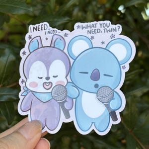 Bangtan Sticker ~ Mang - Koya Sticker ~ Amry KPOP Stickers BT21