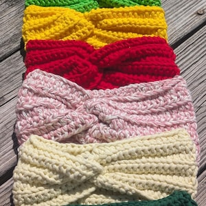 Handmade Crocheted Headwarmers/Ear Warmers/Headbands