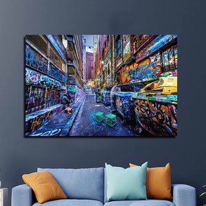 Street Art Banksy Canvas Wall Art Banksy Wall Art Cool Poster Cool Art Pop Art Graffiti Art for Bedroom Livingroom Humor Wall Art