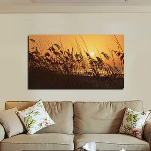 Seaside Sunrise Canvas Wall Art Landscape Painting Sea Canvas Wall Art Ocean Wall Art Sea Landscape Room Art Living Room Bedroom Decor