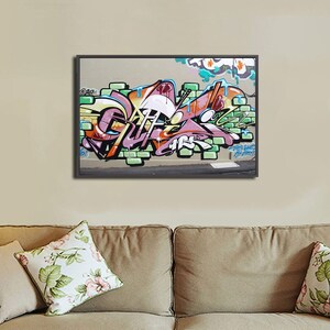 Graffiti Banksy Canvas Wall Art Banksy Wall Art Cool Poster Cool Art Pop Art Graffiti Art for Bedroom Livingroom Humor Wall Art