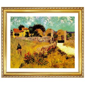 Van Gogh Farmhouse In Provence Framed Print, Framed Wall Art, Vincent Van Gogh Wall Decor,Vintage Art,Minimalist Art,Art For Home Decoration