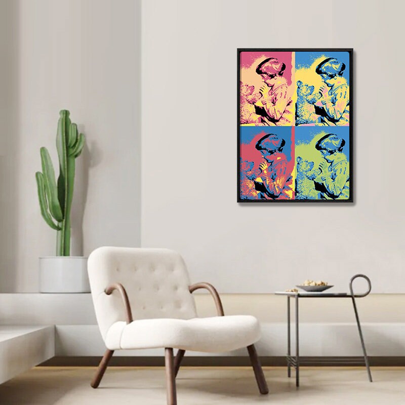 Modern Pooh Graphics Winnie the Pooh Canvas Art: Pop Art, Modern Decor - Etsy
