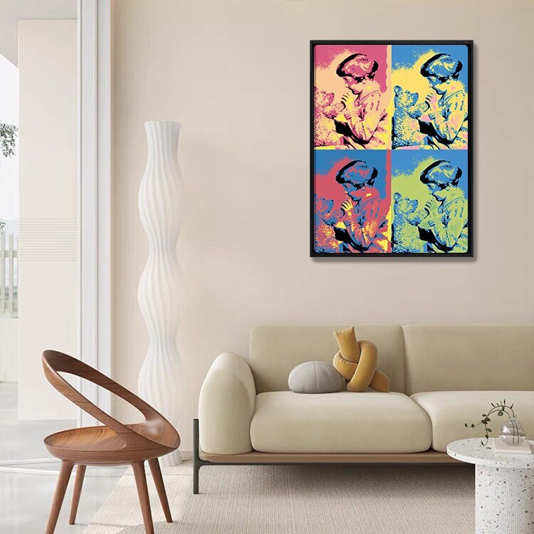 Modern Pooh Graphics Winnie the Pooh Canvas Art: Pop Art, Modern Decor - Etsy