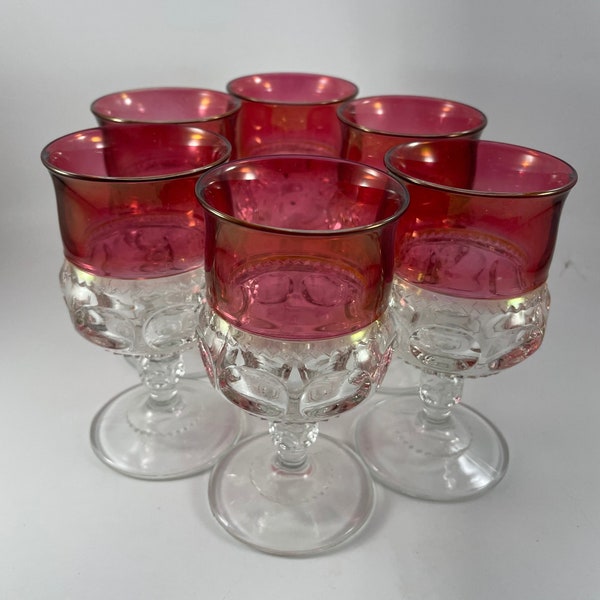 Kings Crown Glassware Etsy