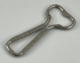 BRASS COCA-COLA COKE SWORD SABRE PURITY SEALED BOTTLE OPENER SODA POP Key Chain