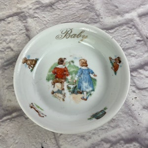Antique Vintage Made in Germany Baby Dish Bowl