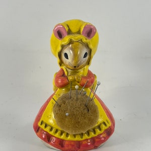 Vintage Lorrie Design by Josef Mouse Pin Cushion