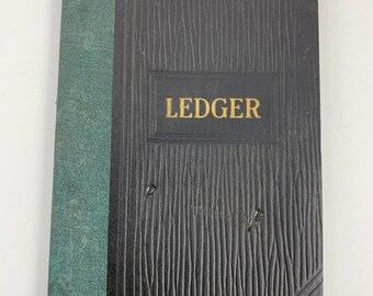 small ledger books etsy small ledger books