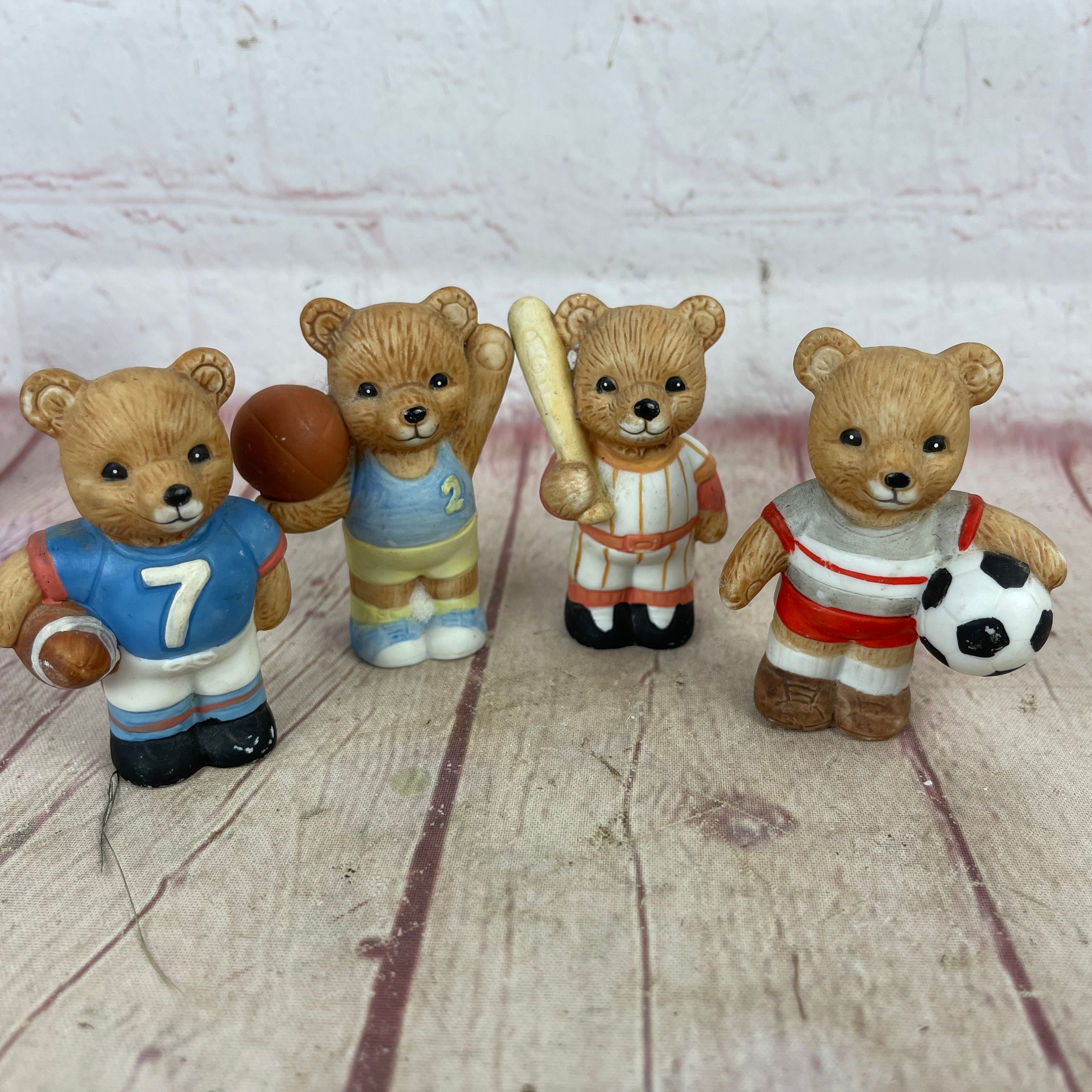 Art & Collectibles Set of 4 Vintage Homco Home Interiors 1408 Sports