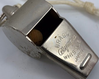 Vintage Brass Olympia Whistle Made in Japan