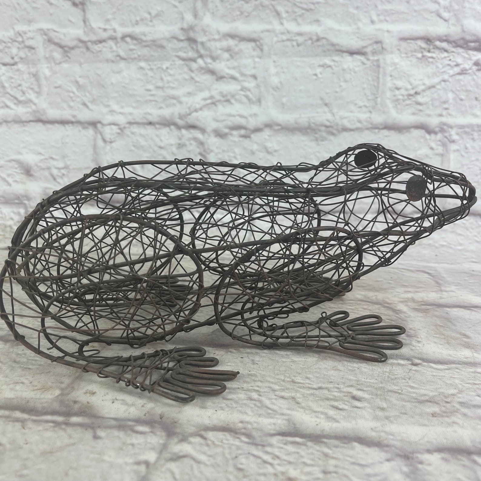 Wire Frog Pattern Vintage Wire Frog - Etsy