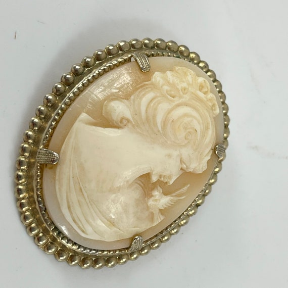 Beautiful Vintage Antique Gold Filled Shell Cameo… - image 6