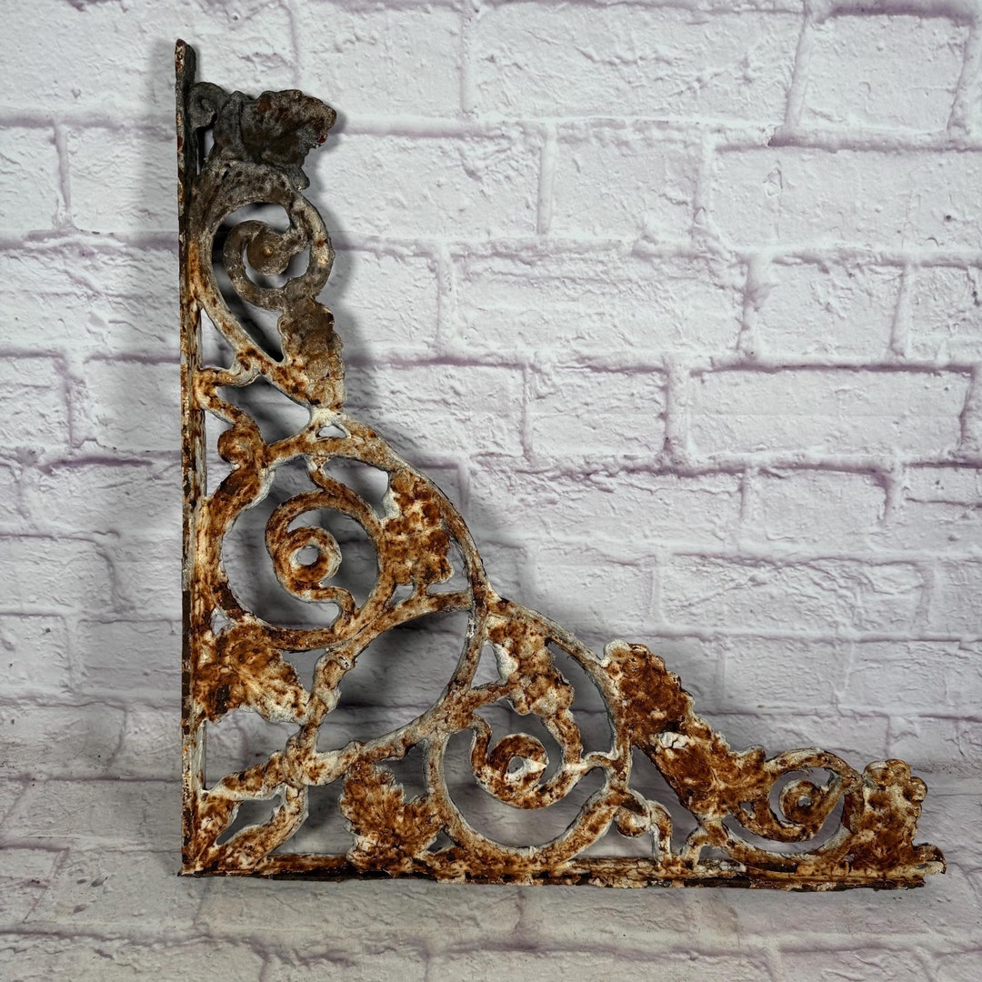 Rusty Junk Vintage Rusty Cast Iron Architectural Salvage Piece Repurpose - Etsy