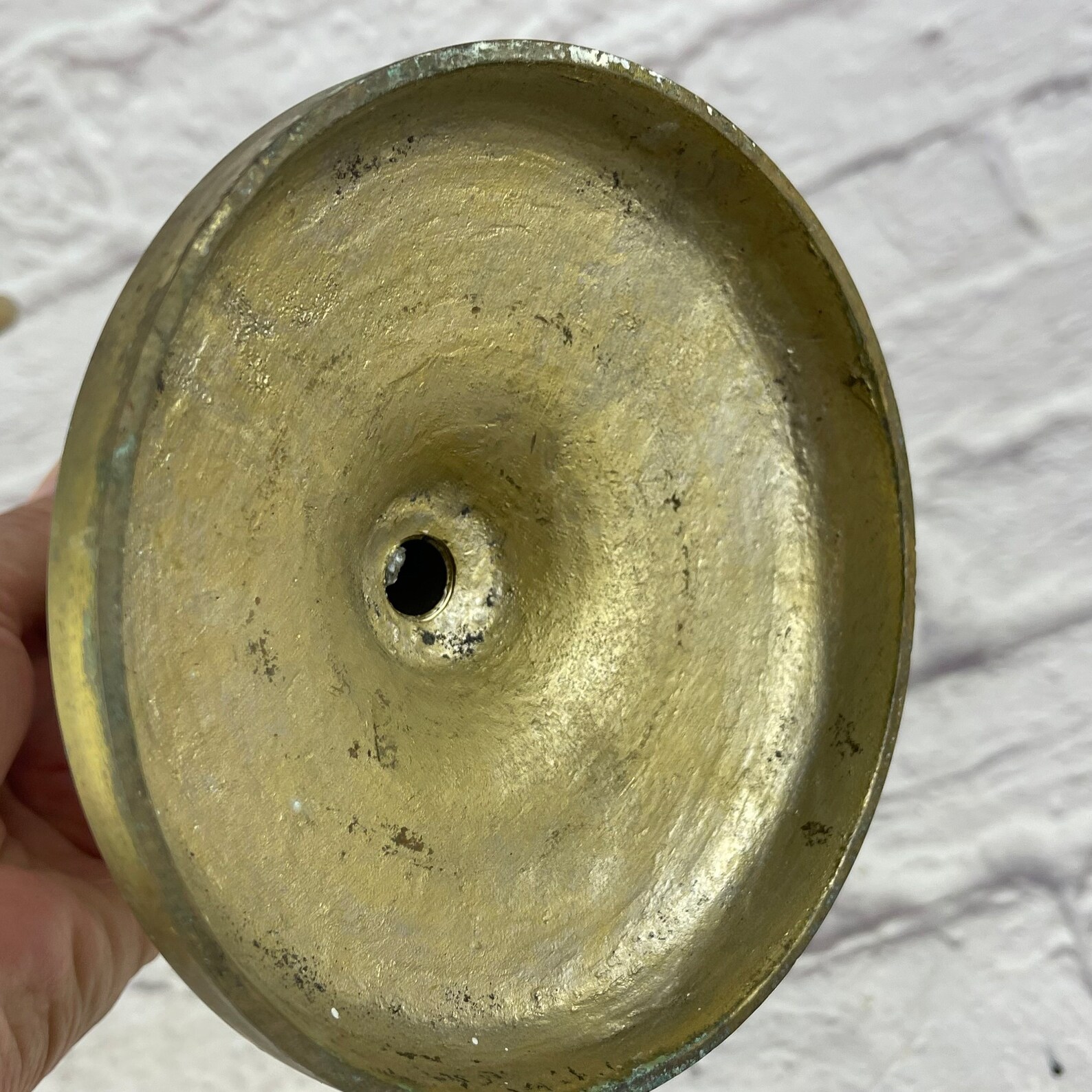 Vintage Brass Bathroom Towel Holder With Two Rings - Etsy